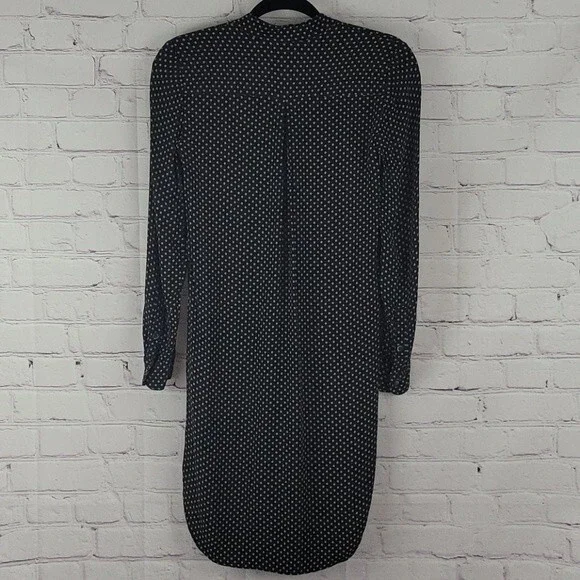 Madewell Polkadot Print Long Sleeve Dress Sz XXS - Picture 6 of 10